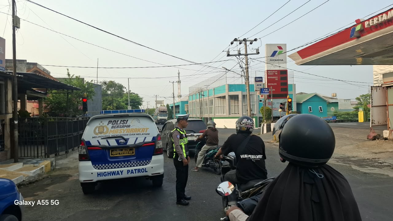Sat Lantas Polres Parepare Turun ke Jalan, Titik Rawan Macet Jadi Perhatian